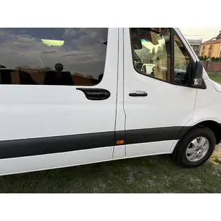 Накладка на ручку бокової дверки EuroCap (ABS) Mercedes Sprinter W907/W910 2018- рр. фото 3