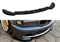 BMW 3 серія E46 1998-2006 рр. Передня Lip накладка DPT V-1 (Для M Sport, чорний глянець) фото 6