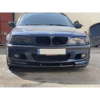Передня Lip накладка DPT V-1 (Для M Sport, чорний глянець)