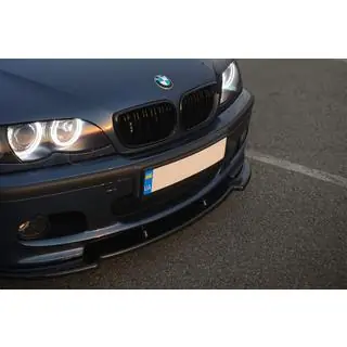 Передня Lip накладка DPT V-1 (Для M Sport, чорний глянець) фото 4