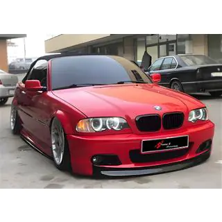 Передня Lip накладка DPT V-2 (Для M Sport, чорний глянець) фото 2