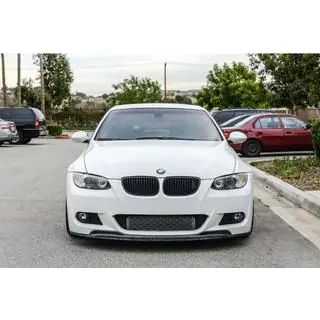 Передня Lip накладка CSL-Style DPT (для M-Sport 2006-2010, чорний глянець) фото 2