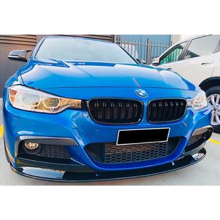 Передня Lip накладка DPT (Для M Performance, чорний глянець) BMW 3 серія F30/F31 2012-2019 рр. фото 2