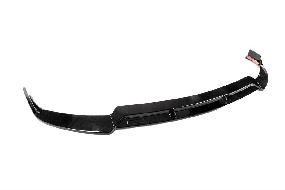 Mercedes C-class W205 2014-2021 рр. Передня Lip накладка DPT (2019-2021,тільки для AMG-Line, чорний глянець) Фото 4