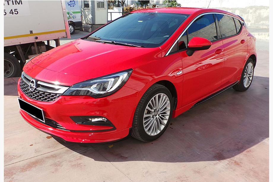 Opel Astra K 2016-2021 рр. Передня Lip накладка DPT (Під фарбування) Фото 5