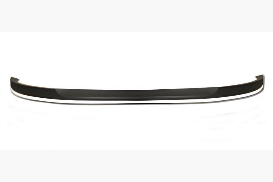 Універсальна передня Lip накладка DPT White (ABS, чорний глянець) Image