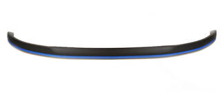 Універсальна передня Lip накладка DPT Blue (ABS, чорний глянець) фото 1