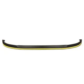 Універсальна передня Lip накладка DPT Yellow (ABS, чорний глянець)