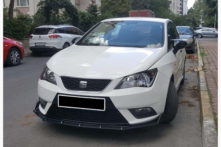 Універсальна передня Lip накладка DPT V-5 (ABS, чорний глянець) Image