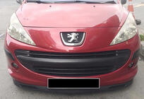 Універсальна передня Lip накладка DPT V-8 (ABS, чорний глянець) фото 2