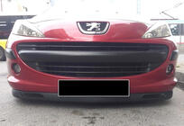 Універсальна передня Lip накладка DPT V-8 (ABS, чорний глянець) фото 4