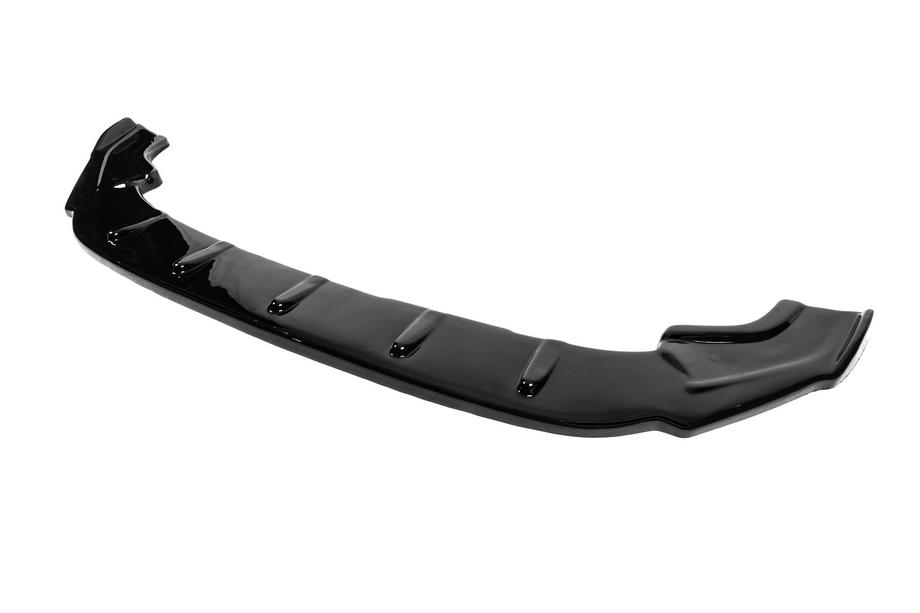 Volkswagen Golf 7/E-Golf 2012-2020 рр. Передня Lip накладка DPT V-4 (для R / R-Line HB, 2017-2019, чорний глянець) Фото 3