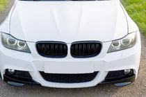 BMW 3 серія E90/E91 2005-2011 рр. Ніздрі M-Look (2008-2011, чорний глянець) фото 1