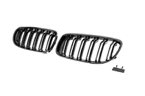 BMW 3 серія E90/E91 2005-2011 рр. Ніздрі M-Look (2008-2011, чорний глянець) фото 4