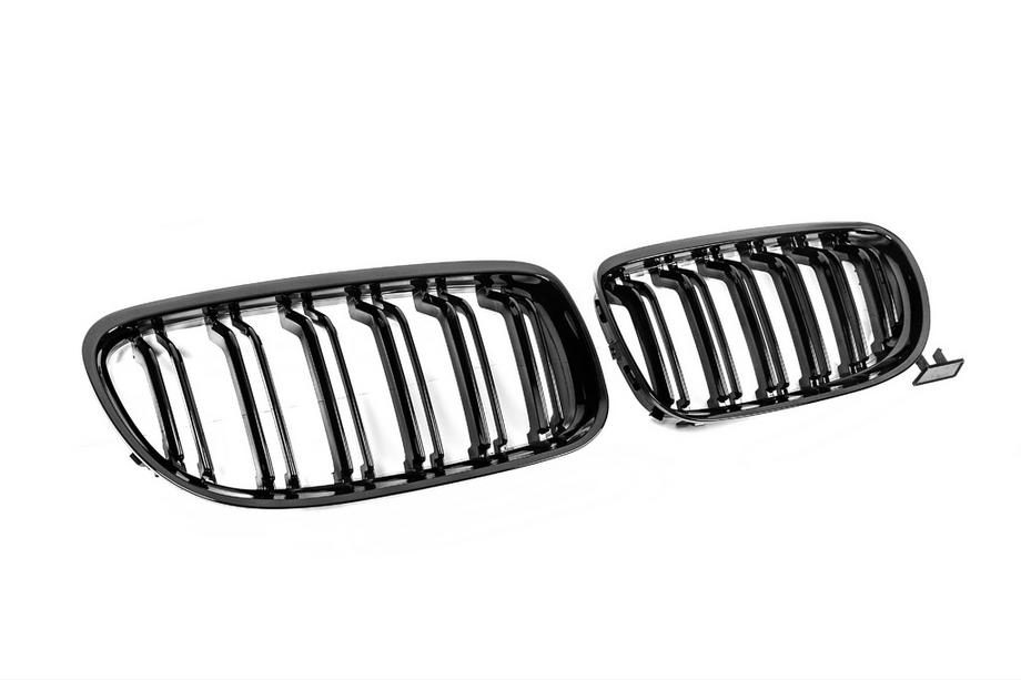 BMW 3 серія E90/E91 2005-2011 рр. Ніздрі M-Look (2008-2011, чорний глянець) Фото 5