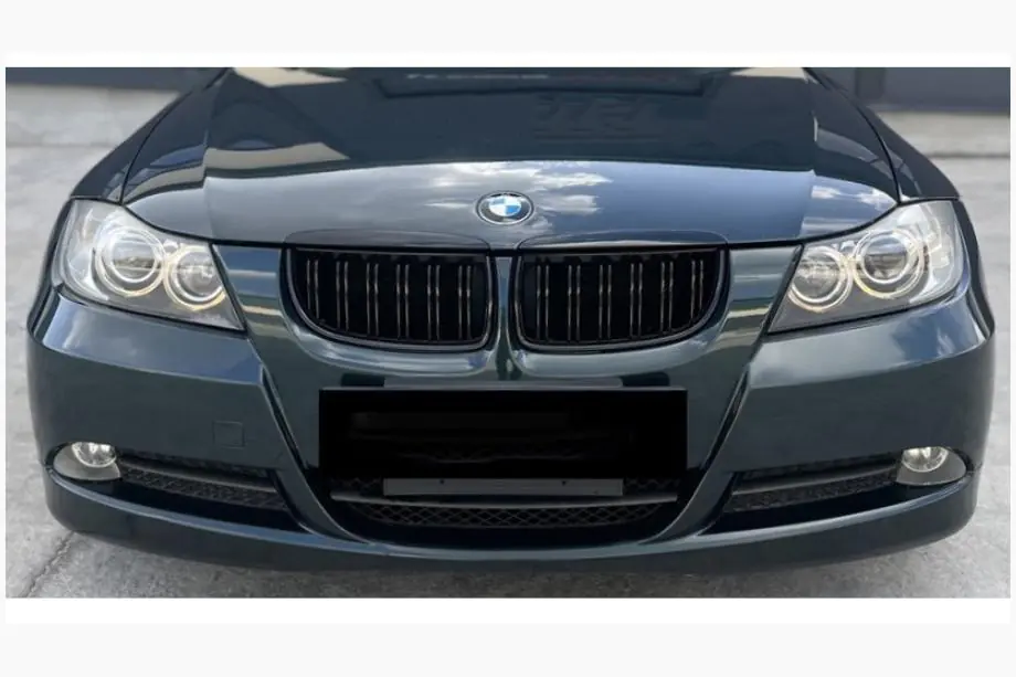BMW 3 серія E90/E91 2005-2011 рр. Ніздрі M-Look (для E-90/91, 2005-2008, чорний глянець) Фото 5