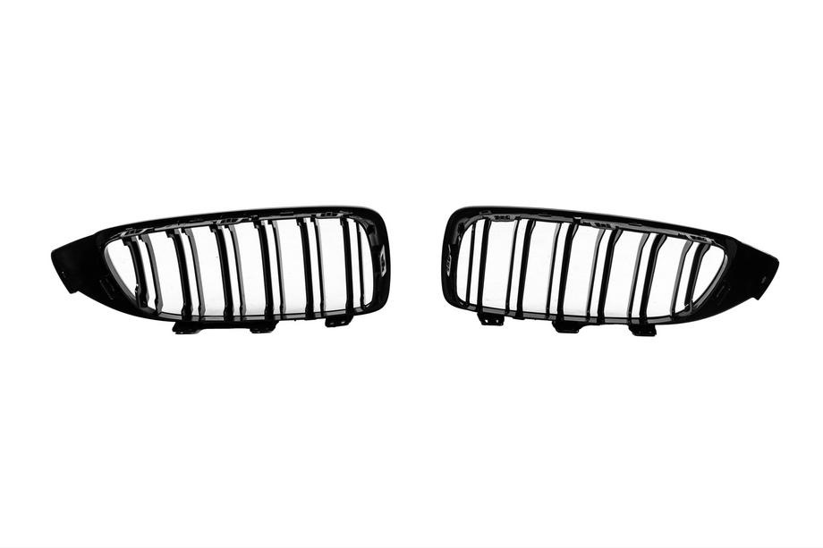 BMW 4 серія F32/F33/F36 2012-2020 рр. Ніздрі M-Look (чорний глянець) Фото 6