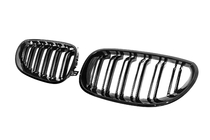 BMW 5 серія E60/E61 2003-2010 рр. Ніздрі M-Look (чорний глянець) фото 4