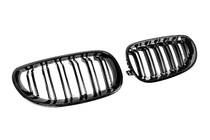 BMW 5 серія E60/E61 2003-2010 рр. Ніздрі M-Look (чорний глянець) фото 5