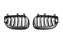 BMW 5 серія E60/E61 2003-2010 рр. Ніздрі M-Look (чорний глянець) фото 6