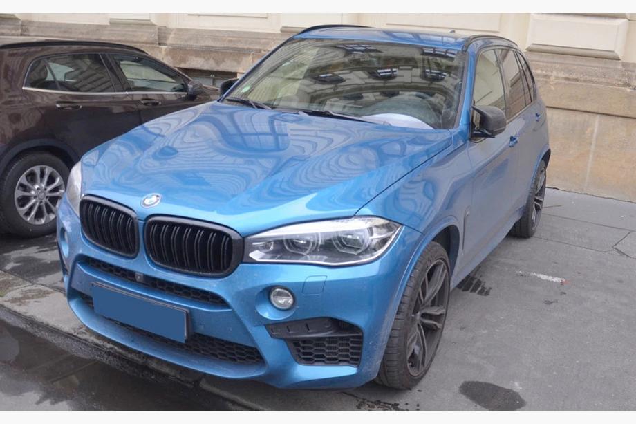 BMW X5 F15 2013-2018 рр. Ніздрі M-Look (чорний глянець) Фото 4