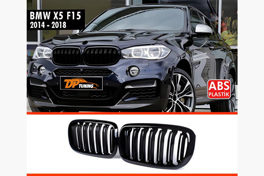 BMW X5 F15 2013-2018 рр. Ніздрі M-Look (чорний глянець) Фото 3