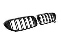 BMW 5 серія G30/G31 2017-2023 рр. Ніздрі M-Look (2017-2020, чорний глянець) фото 6