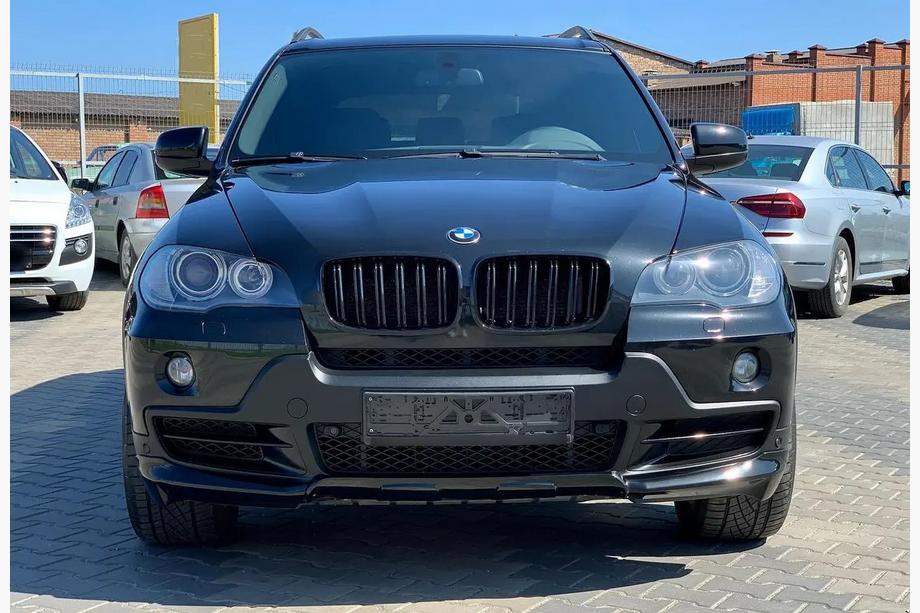 BMW X5 E70 2007-2013 рр. Ніздрі M-Look (чорний глянець) Фото 5