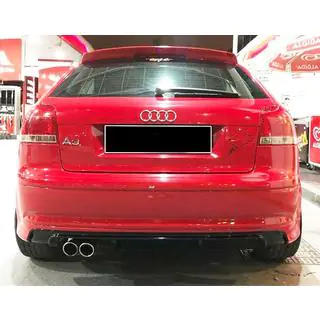 Задній дифузор DPT ( 2005-2008, Coupe, чорний глянець) фото 1