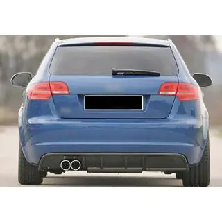Задній дифузор DPT ( 2008-2010, чорний глянець) фото 3