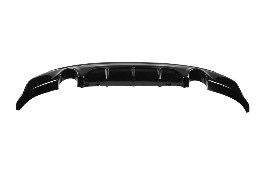 BMW 2 серія F22/F23 2014-2021 рр. Задній дифузор DPT (чорний глянець) Фото 8
