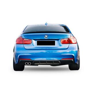 Задній дифузор DPT V-5 (для M-Performance, чорний глянець) BMW 3 серія F30/F31 2012-2019 рр. фото 1
