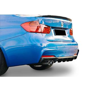 Задній дифузор DPT V-5 (для M-Performance, чорний глянець) BMW 3 серія F30/F31 2012-2019 рр. фото 2