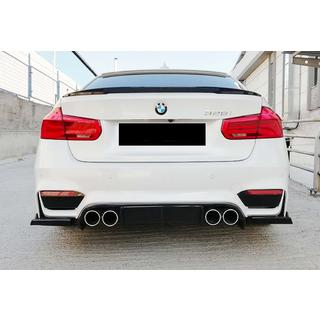 Задній дифузор DPT V-6 (для M3, чорний глянець) BMW 3 серія F30/F31 2012-2019 рр. фото 1
