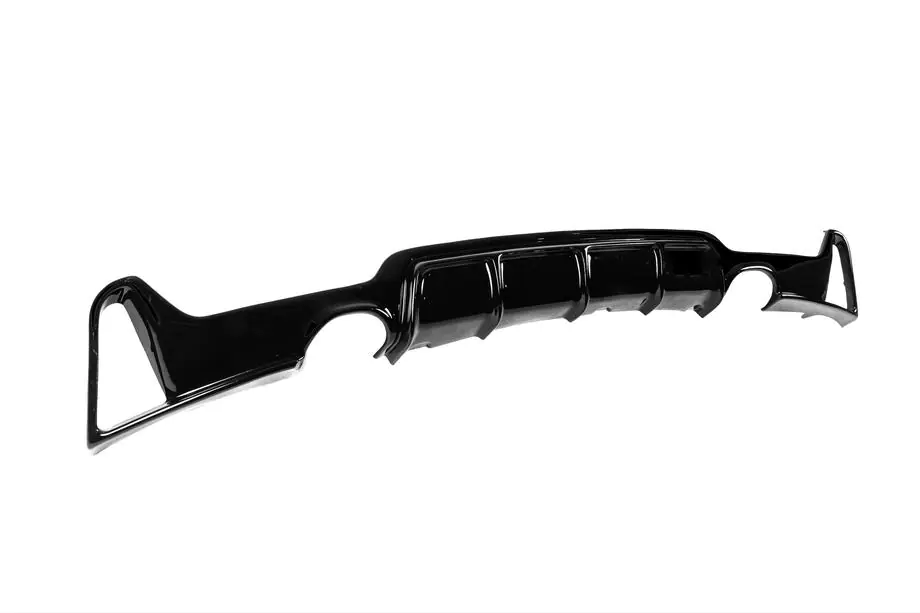 BMW 4 серія F32/F33/F36 2012-2020 рр. Задній дифузор DPT V-1 (для M-Performans, чорний глянець) Фото 4