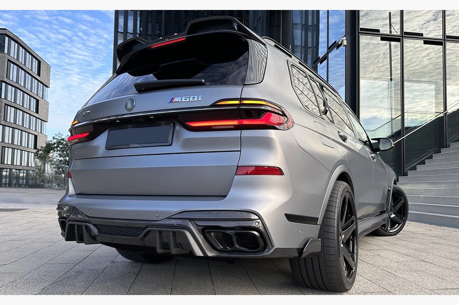 BMW X7 G07 2019- рр. Комплект обвісів LRT Carbon (для M-Sport 2023- ) Фото 10