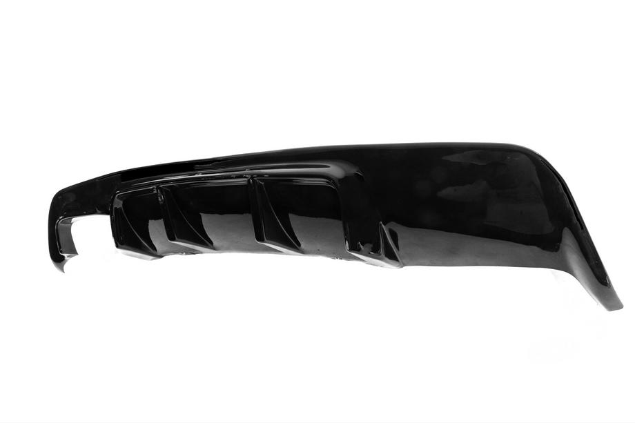 BMW 5 серія E60/E61 2003-2010 рр. Задній дифузор DPT V-1 (для M-Sport, чорний глянець) Фото 2