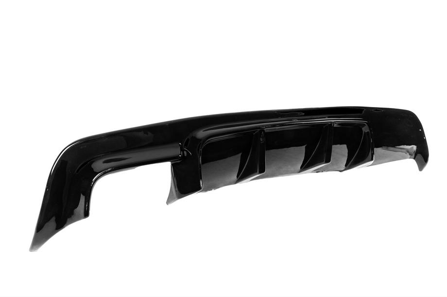 BMW 5 серія E60/E61 2003-2010 рр. Задній дифузор DPT V-1 (для M-Sport, чорний глянець) Фото 4