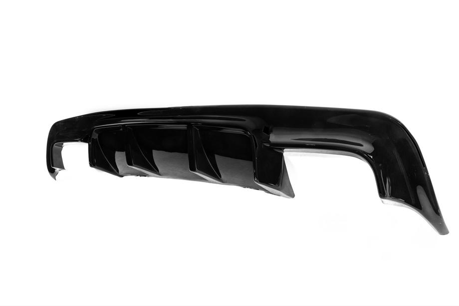 BMW 5 серія E60/E61 2003-2010 рр. Задній дифузор DPT V-2 (для M-Sport, чорний глянець) Фото 6