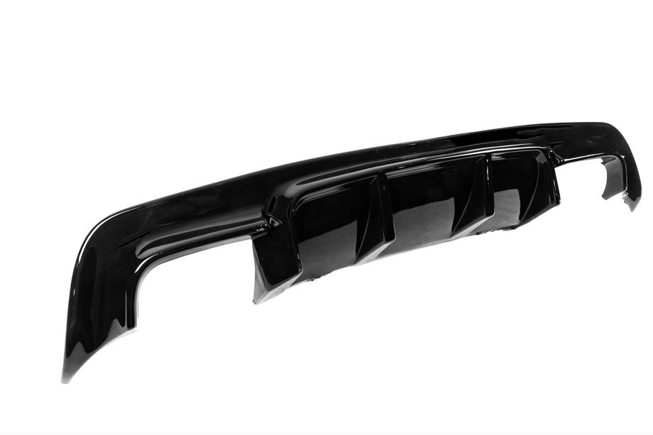 BMW 5 серія E60/E61 2003-2010 рр. Задній дифузор DPT V-2 (для M-Sport, чорний глянець) Фото 4