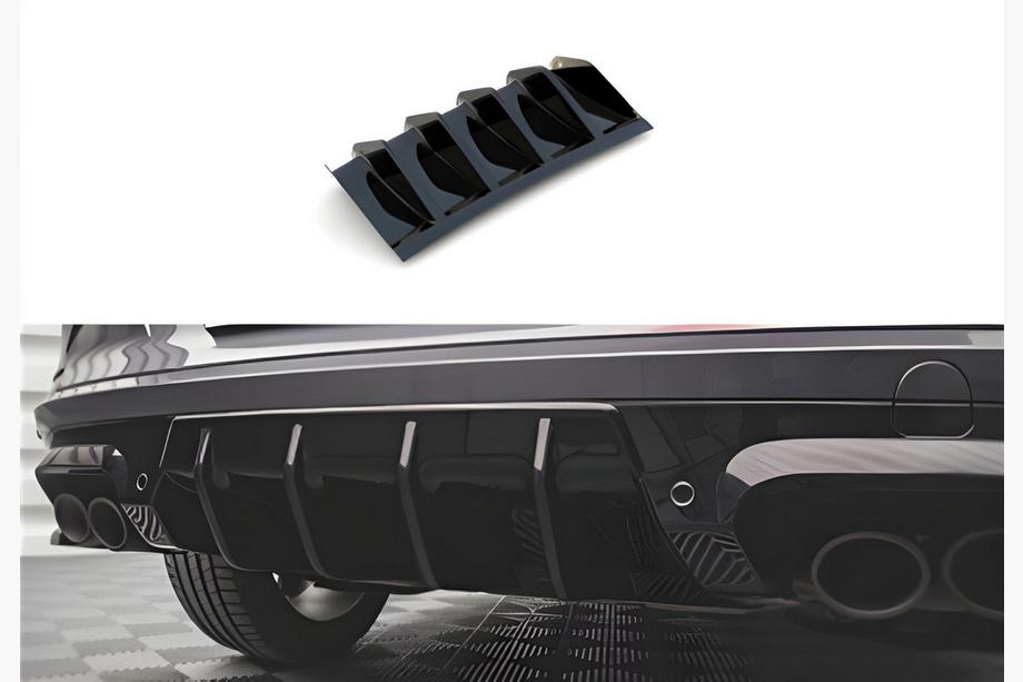 Cupra Formentor 2020- рр. Задній дифузор DPT V-2 (чорний глянець) Image