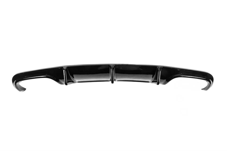Mercedes C-class W204 2007-2015 рр. Задній дифузор DPT (2007-2011, для AMG SD, чорний глянець) Фото 3