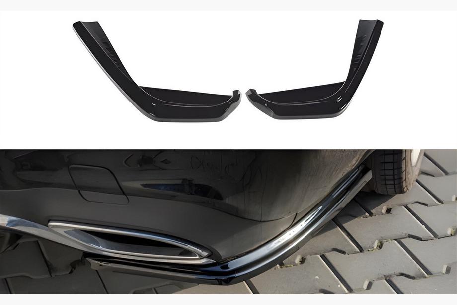 Mercedes E-сlass W213 2016-2023 рр. Задній FLAP дифузор DPT (чорний глянець) Image