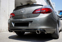 Задній дифузор DPT V-1 (SD, чорний глянець) фото 5