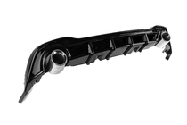 Volkswagen Golf 8 2019- рр. Задній дифузор DPT V-2 (чорний глянець) фото 5