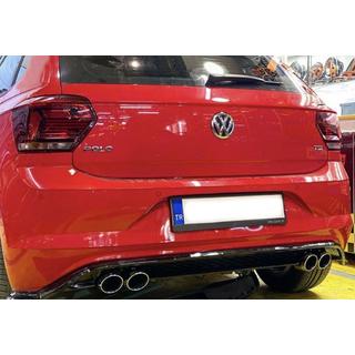 Задній дифузор DPT V-1(чорний глянець) фото 1