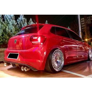 Задній дифузор DPT V-2 (чорний глянець) фото 3