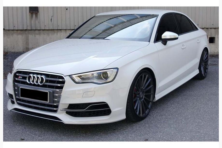 Audi A3 2012-2020 рр. Бокові пороги DPT (SD, Під фарбування) Image