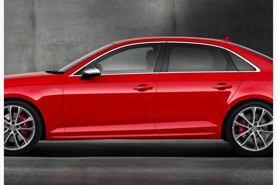 Audi A4 B9 2015-2024 рр. Бокові пороги DPT (Під фарбування)
