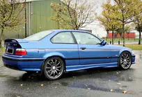 BMW 3 серія E36 1990-2000 рр. Бокові пороги DPT (Під фарбування) фото 3